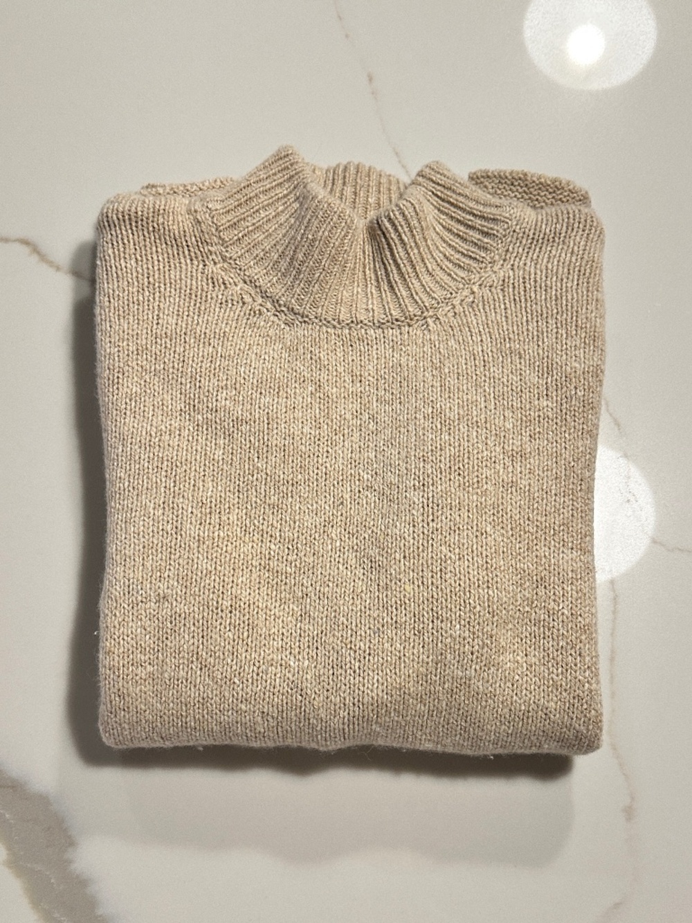 Tan Irelands Eye Sweater - Natural Fabrics